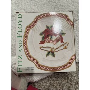 fitz and floyd‎ christmas plate